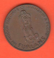 Italia 100 Furlans 1977 Friuli Earthquake Emergency Money Italie Italy Token Monetary - Notgeld