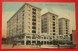 J1- America USA United States-Vintage Postcard- Portland, Oregon, Multnomah Hotel - Portland