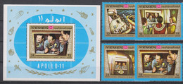 SPACE - YEMEN - S/S+Set MNH - Collezioni