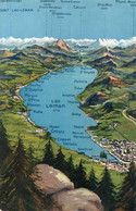 Lac Léman  Dent De Morcles  Dent D'Oche - Morcles
