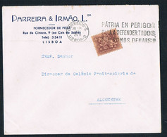 1961 - Cover - Lisbon To Prison In Alcoentre - FDC