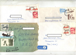 Lot 9 Lettres   Cachet  à Voir - Máquinas Franqueo (EMA)