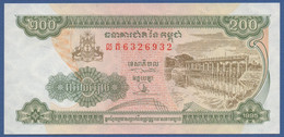 CAMBODIA - P.42a –  200 Riels 1995  UNC - Cambodja