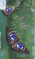 Télécarte Japon * PAPILLON * BUTTERFLY * VLINDER * SCHMETTERLING * ANIMAL (802) PHONECARD JAPAN * TELEFONKARTE - Butterflies