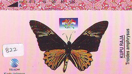 Télécarte Japon * PAPILLON * BUTTERFLY * VLINDER * SCHMETTERLING * ANIMAL (822) PHONECARD JAPAN * TELEFONKARTE - Butterflies