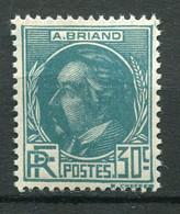 21472 FRANCE N°291** 30c. Aristide Briand   1933  TB/TTB - Ongebruikt