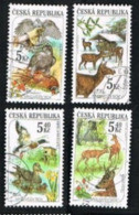 REP. CECA (CZECH REPUBLIC) - SG 278.281  - 2000  HUNTING SEASONS (COMPLET SET  OF 4) -   USED - Andere & Zonder Classificatie
