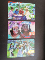 SINT MAARTEN  $ 5, 10, 20 - SERIE SOUALIGA / UTS  3 CARDS   VERY FINE USED CARD        ** 5274AA** - Antillas (Nerlandesas)