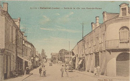 GABARRET - N° 511-12 - SORTIE DE LA VILLE VERS MONT DE MARSAN - Gabarret