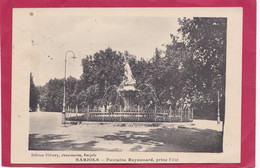 VAR 83 BARJOLS FONTAINE RAYNOUARD SCULTEUR RECUBERT PRISE L'ÉTÉ - Barjols