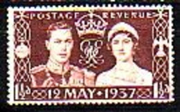 GREAT BRITAN - 1937 - Couronnement De George Vl Et De La Reine Elizabeth - Yv 223 Obl. - Gebraucht