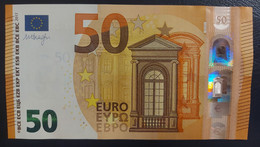 50 EURO S012F1 Serie SE Ch 25 Italy Perfect UNC - 50 Euro