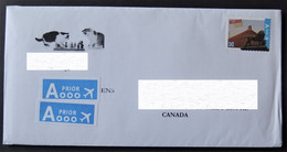 2019 Belgium To Canada Cover - Lettres & Documents