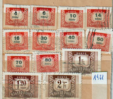 Ungarn Hongrie Hungarie1958 Porto  209 - Autres & Non Classés