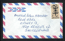 NOUVELLE ZELANDE : LSC De Christchurch Pour La Suisse - Airmail