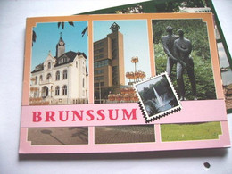 Nederland Holland Pays Bas Brunssum Met Bestuurscentrum En Beeld - Brunssum