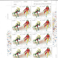 CANADA 2001 SCOTT 1894-1896 PANE OF 16 - Fogli Completi