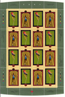 CANADA 2001 SCOTT 1907-1908 PANE OF 16 - Hojas Completas