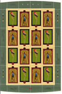 CANADA 2001 SCOTT 1907-1908 PANE OF 16 - Full Sheets & Multiples