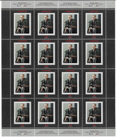 CANADA 2001 SCOTT 1909 PANE OF 16 - Full Sheets & Multiples