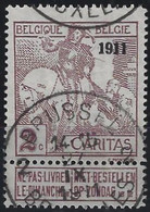Belgique Caritas N°94 Oblitéré  TTB - 1910-1911 Caritas