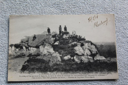 Cpa 1919, Plouer, Roche De Lémon Ou Erussoir, Cotes D'Armor 22 - Plouër-sur-Rance