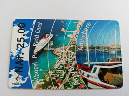 BONAIRE  GSM/TELBOCEL CHIPPIE NAF 25,-  HARBOUR         DATE; 01/07/2001  VERY FINE USED CARD        ** 5287AA** - Antille (Olandesi)