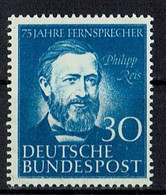 BRD 1952 // 161 ** Philipp Reis - Neufs