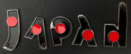 TELECOM - JAPAN - JAPON - 5 PIN'S - PIN -                        (ROSE) - Computers
