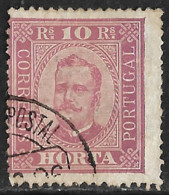 Horta – 1892 King Carlos 10 Réis Used Stamp - Horta