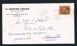 FDC -  Portugal, Azambuja - H. Santos Viegas - Stamps For Collections - FDC