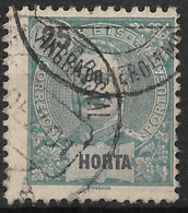 Horta – 1897 King Carlos 25 Réis Used Stamp - Horta