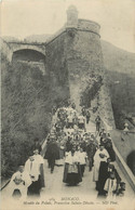 CPA MONACO " Montée Du Palais, Procession Ste Dévote" - Cathédrale Notre-Dame-Immaculée