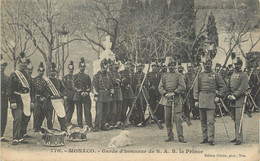 CPA MONACO " Garde D'honneur De SAS Le Prince" - Kathedraal Van Onze-Lieve-Vrouw Onbevlekt Ontvangen