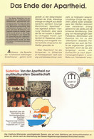 429a * SÜDAFRIKA * DAS ENDE DER APARTHEID * 17.6.1991 **!! - Covers & Documents