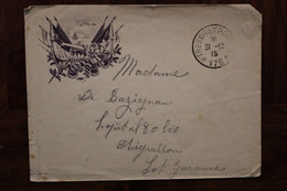1915 Voir Dos Publicité BYRRH Secteur Postal SP 176 FM Franchise Militaire Soldat Du 419° RI Cover WW1 WK1 - Guerra Del 1914-18