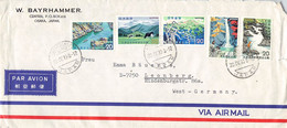 JAPAN - AIR MAIL 1973 > LEONBERG/DE /QF73 - Cartas & Documentos