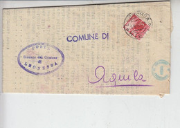1951 Da LEONESSA (RI) Ad Aquila - Aviso Di Asta -.- - Manuscripts