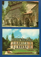 33 - GRADIGNAN . "  LA MAIRIE " & " RUINES DE CAYAC DE L'ANCIEN PRIEURÉ " . 2 CPM - Réf. N°30777 - - Gradignan