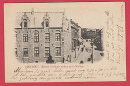 Torhout / Thourout - Maison Goethals Et Rue De La Station - 1903 ( Verso Zien ) - Torhout