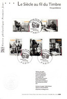 " VIE QUOTIDIENNE " Sur Notice 1er Jour De 2002. N°  YT 3519 3523. Parfait état. FDC - Photography