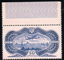 155.FRANCE.1936 SIMOUN OVER PARIS #15 MNH,SEE GUM COLOUR - Andere & Zonder Classificatie