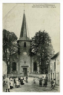 La Lorraine Pittoresque - Bainville Sur Madon - L'Eglise (animation) Circ 1919, Sous Enveloppe - Other Municipalities