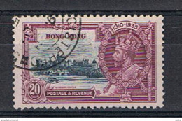 HONG-KONG:  1935  JUBILEUM  -  20 C. USED  STAMP  -  YV/TELL. 135 - Used Stamps