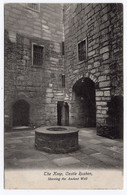 CASTLE RUSHEN - The Keep Showing The Ancient Well - Manx Sun Series 397 - Isle Of Man