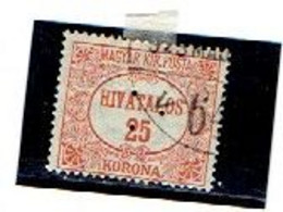 HONGRIE ( Y&T) 1922/24 - N°14  * Type De 1921 *     25k  (obli) - Servizio