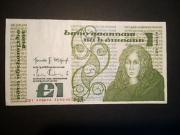 Ireland 1985: 1 Pound T, O'Cofaigh & M.F Doyle - Ierland