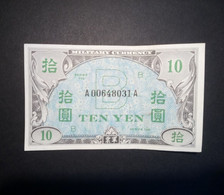 Japan 1945: Military Currency 10 Yen - Japón