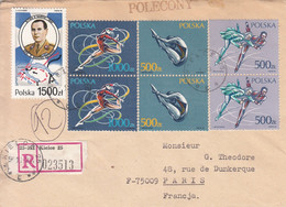 1990-Lettre Avec Les Timbres N°3067,3068,3069 Et 3072 - Cartas & Documentos