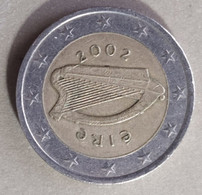 2002  -  IRLANDA  - MONETA IN EURO - DEL VALORE DI 1,00  EURO - USATA - Ireland